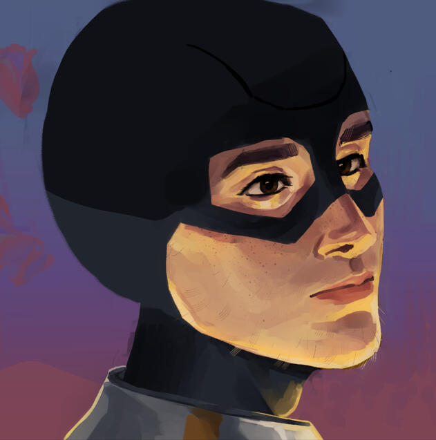 $35 Headshot (the unfinished drawing in the background of the complete one above)